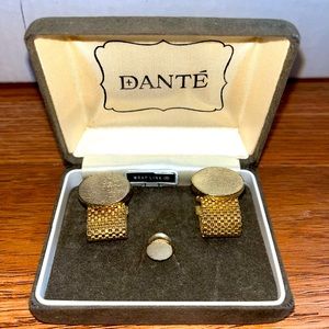 Danté cuff links & tie tack